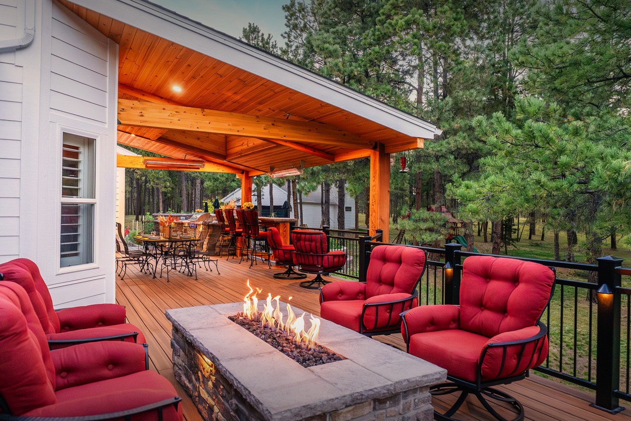 Gorgeous Masterpiece Outdoor Living Space