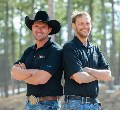 Father and Son owner and designer duo of Masterpiece Outdoorliving.