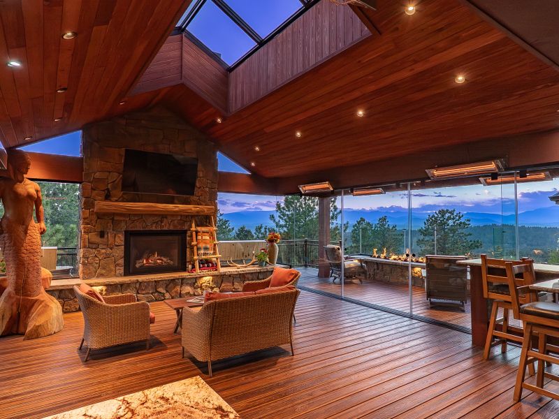 Four Season Deck in Conifer, CO